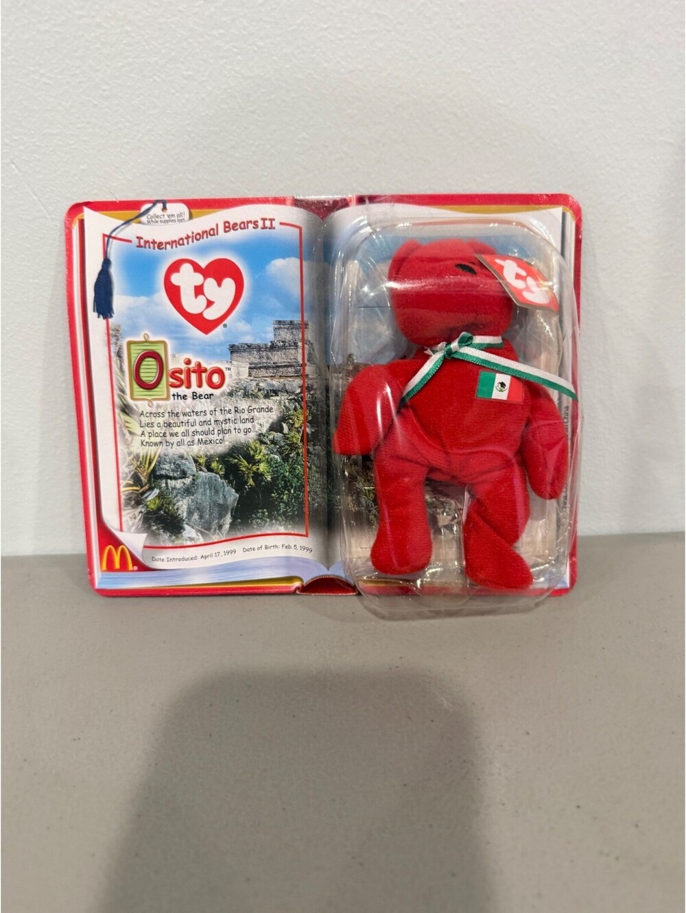 Ty Osito the Bear International Bears II Plush